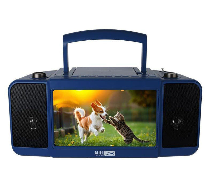Altec Lansing 10" TV Streaming Boombox with CD, DVD & Radio