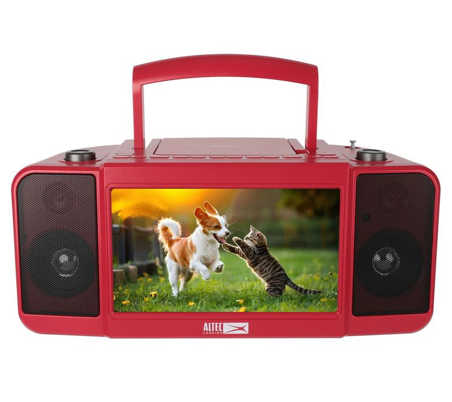 Altec Lansing 10" TV Streaming Boombox with CD, DVD & Radio