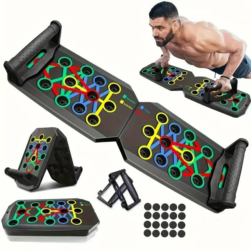 Collapsible Pushup Plate, Fitness Equipment, Exerciseequipment, Fitness Accessories, Home Fitness Pushuprack, Home Fitness Equipment, Gifts for Men