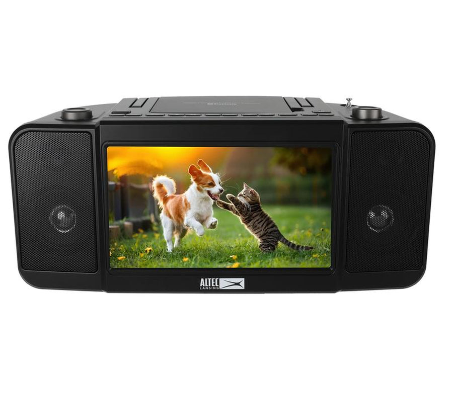 Altec Lansing 10" TV Streaming Boombox with CD, DVD & Radio