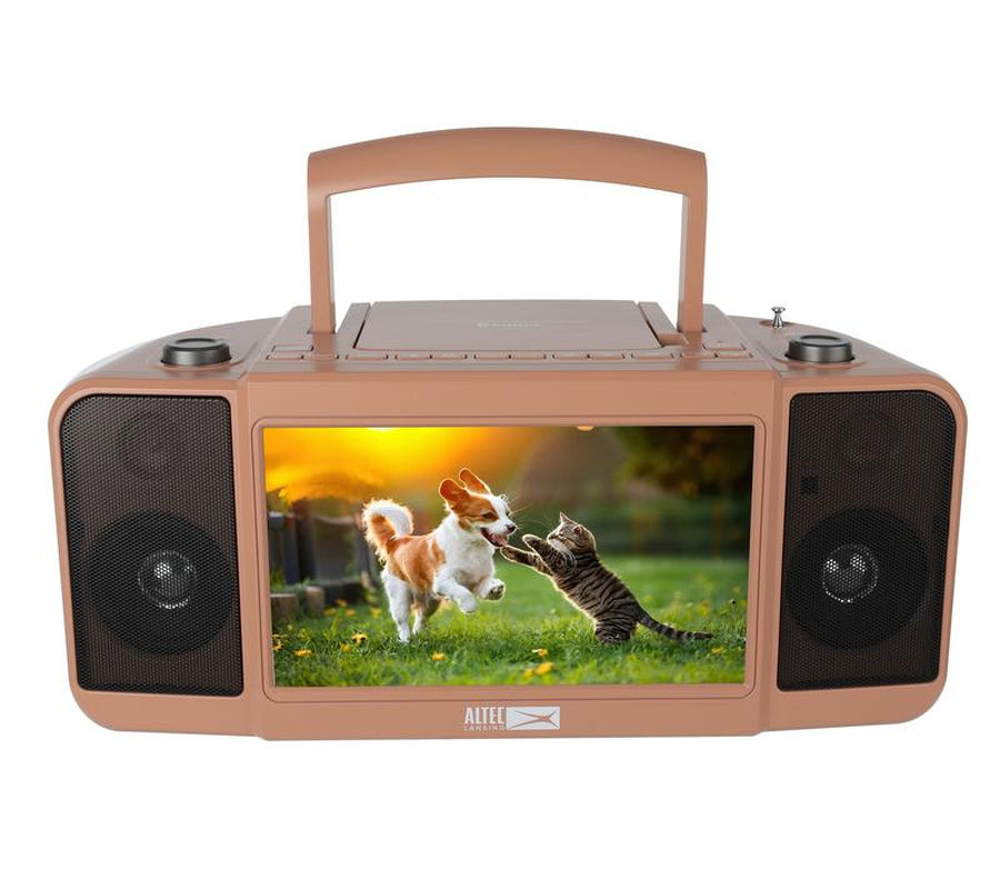 Altec Lansing 10" TV Streaming Boombox with CD, DVD & Radio
