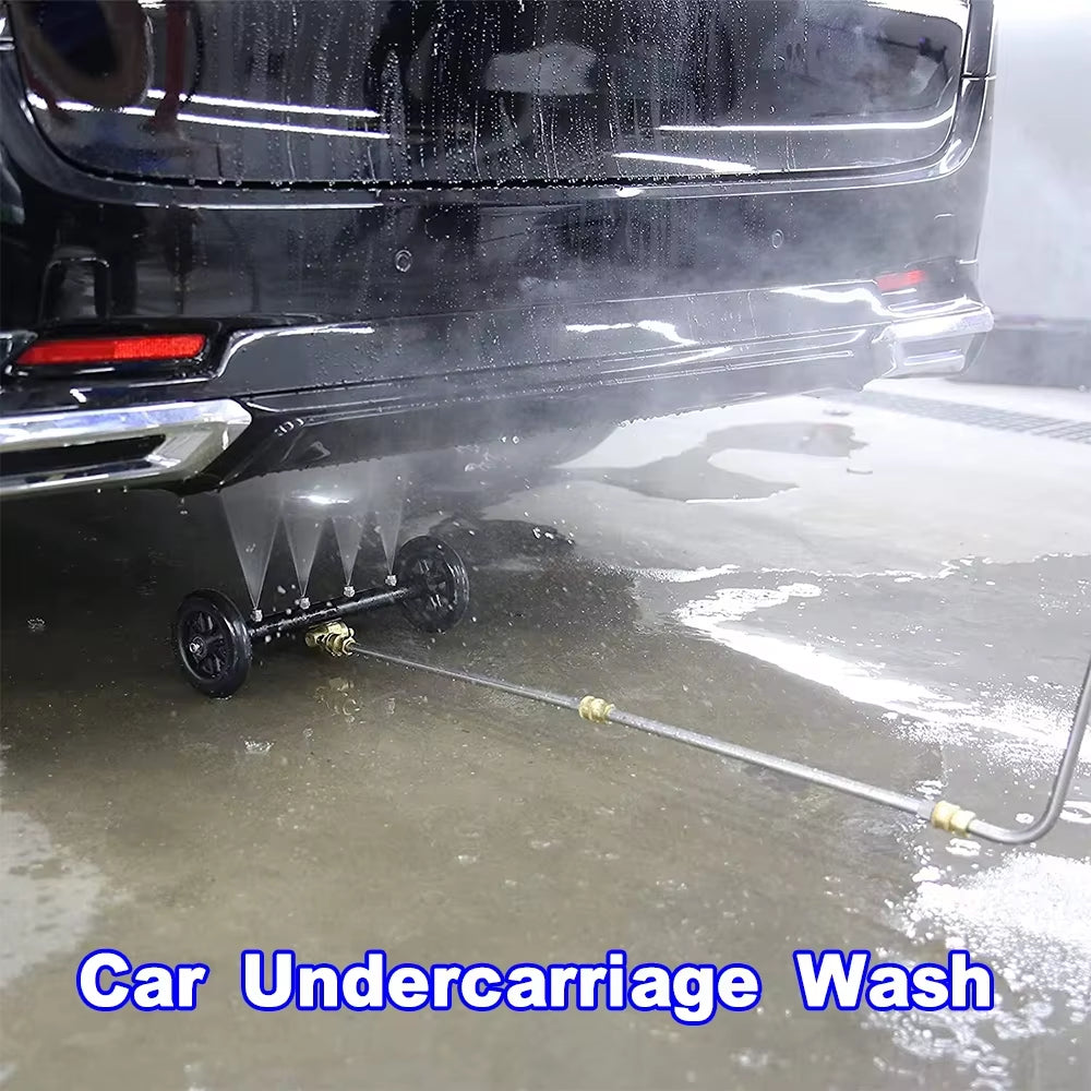Dual-Function Undercarriage Pressure Washer Cleaner for Karcher with 1/4 Quick-Plug Connection