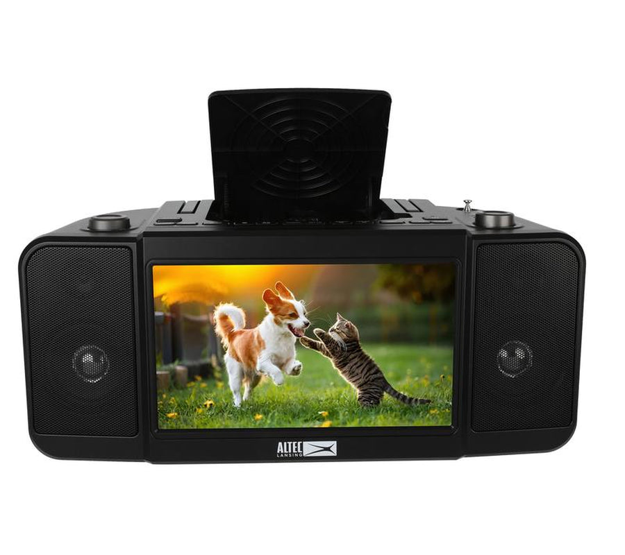 Altec Lansing 10" TV Streaming Boombox with CD, DVD & Radio