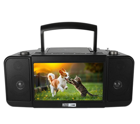 Altec Lansing 10" TV Streaming Boombox with CD, DVD & Radio
