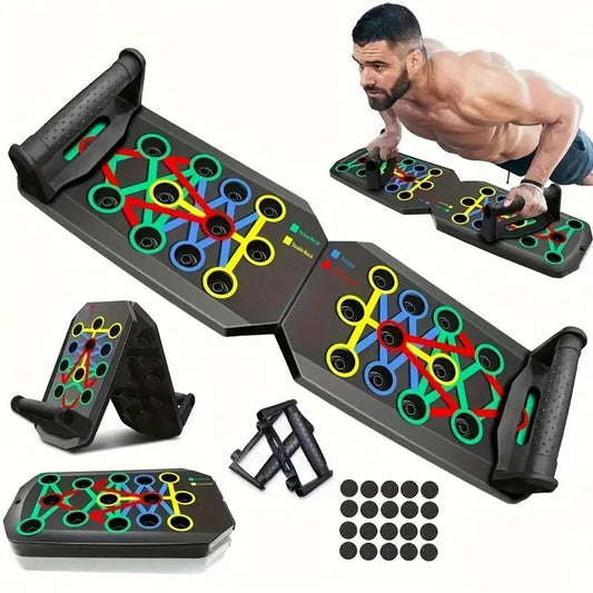 Collapsible Pushup Plate, Fitness Equipment, Exerciseequipment, Fitness Accessories, Home Fitness Pushuprack, Home Fitness Equipment, Gifts for Men