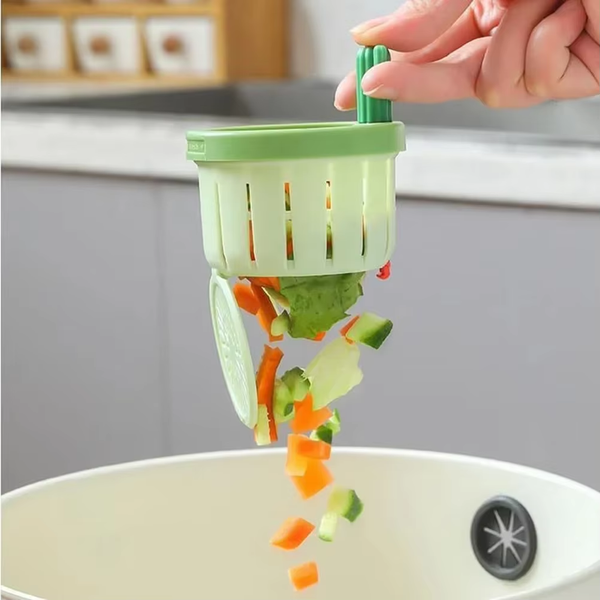 1/2 Pcs Cactus Shaped Kitchen Sink Drain Strainer Soft Filter Trap Food Slag Remover with Handy Handle Kitchen Accessory