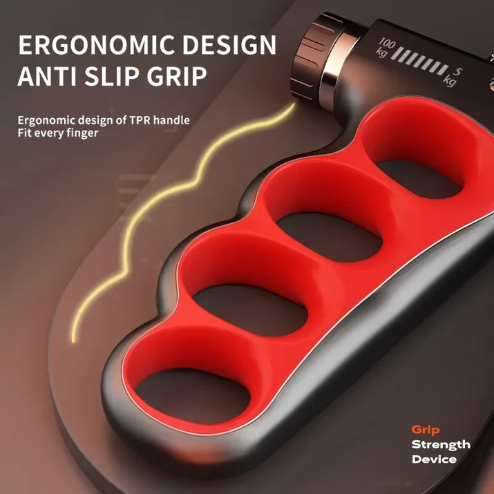 5-100Kg Adjustable Hand Grips Strength Gym Wrist Expander Hand Strengthener Device for Hand Strength Exercise